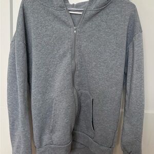 SHEIN Light Gray Cozy Hoodie